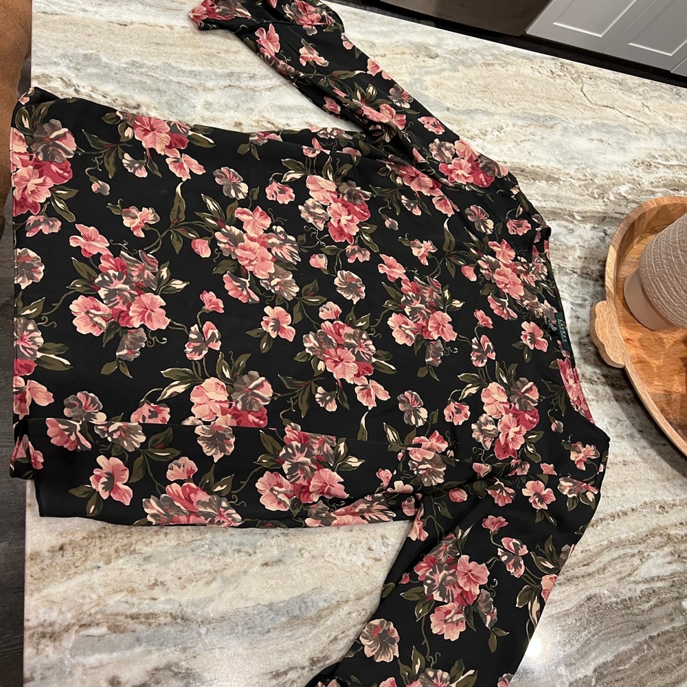 Ralph Lauren floral blouse